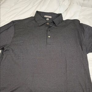 Peter Millar Men's Gray Polo Shirt